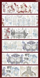 【8443】海外　マステ　3/5/巻売り　貝殻光マスキングテープ　冬　ペンギン 8443】海外 マステ 3/5/巻売り 貝殻光マスキングテープ 冬 ペンギン