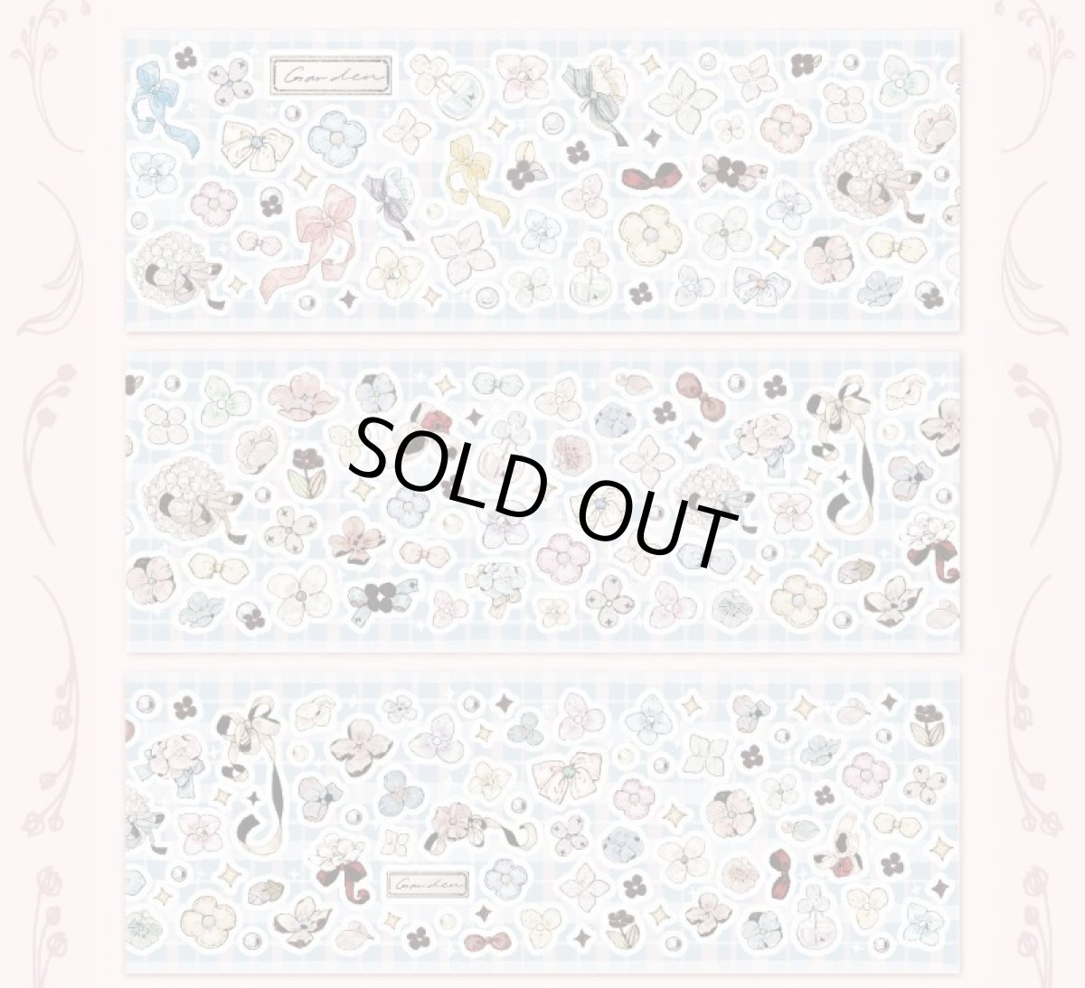 画像1: 【本初】花屿-合成紙（マット） (1)