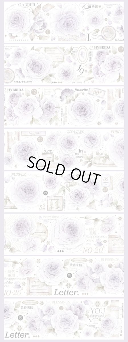 画像1: 【hoshi】紫月詩-PET貝殻光 (1)