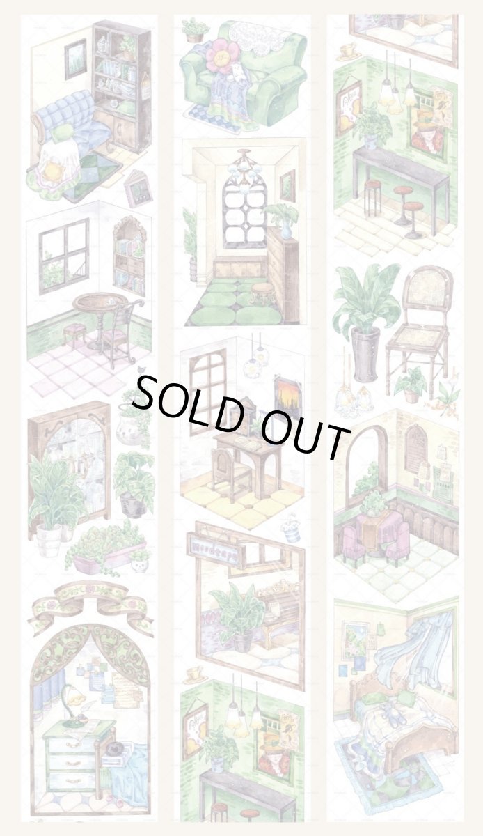 画像1: 【moodtape】回憶小屋-PET (1)