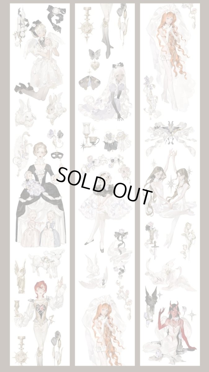 画像1: 【shine】舞会幽影-PET貝殻銀 (1)