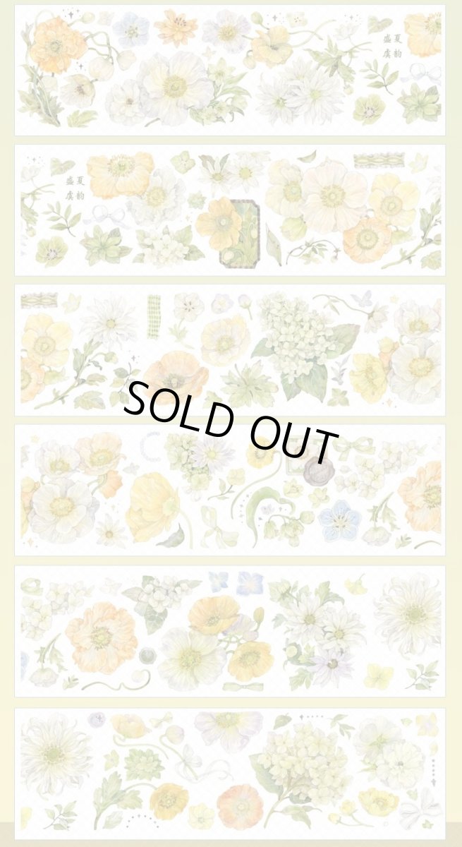 画像1: 【一木一横】盛夏虞韻-PET貝殻光 (1)