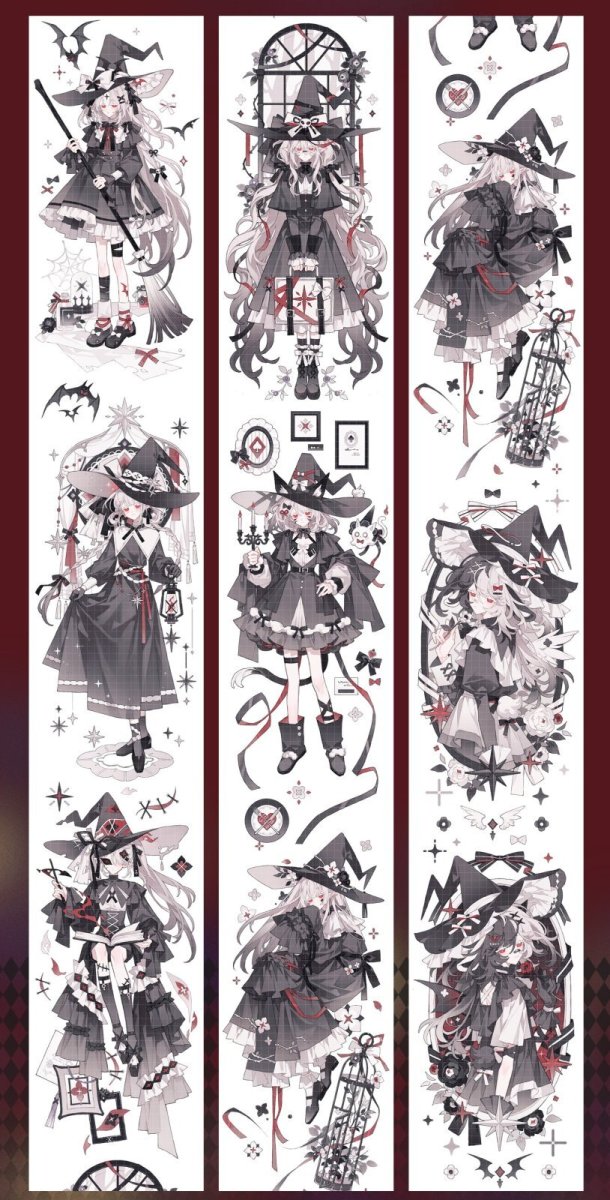 画像1: 【Shine】血薔薇-PET貝殻光 (1)