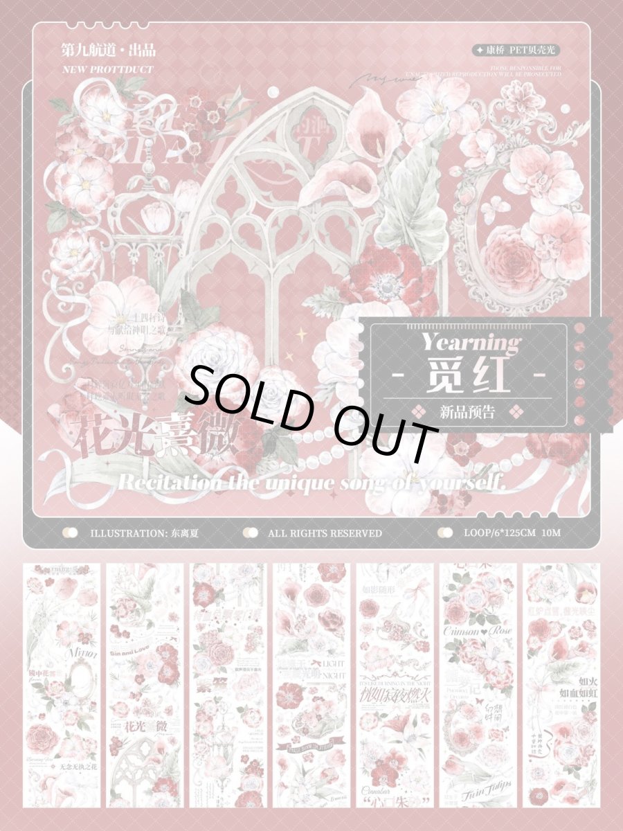 画像1: 【第九航道】Yearning覓紅-PET貝殻光 (1)