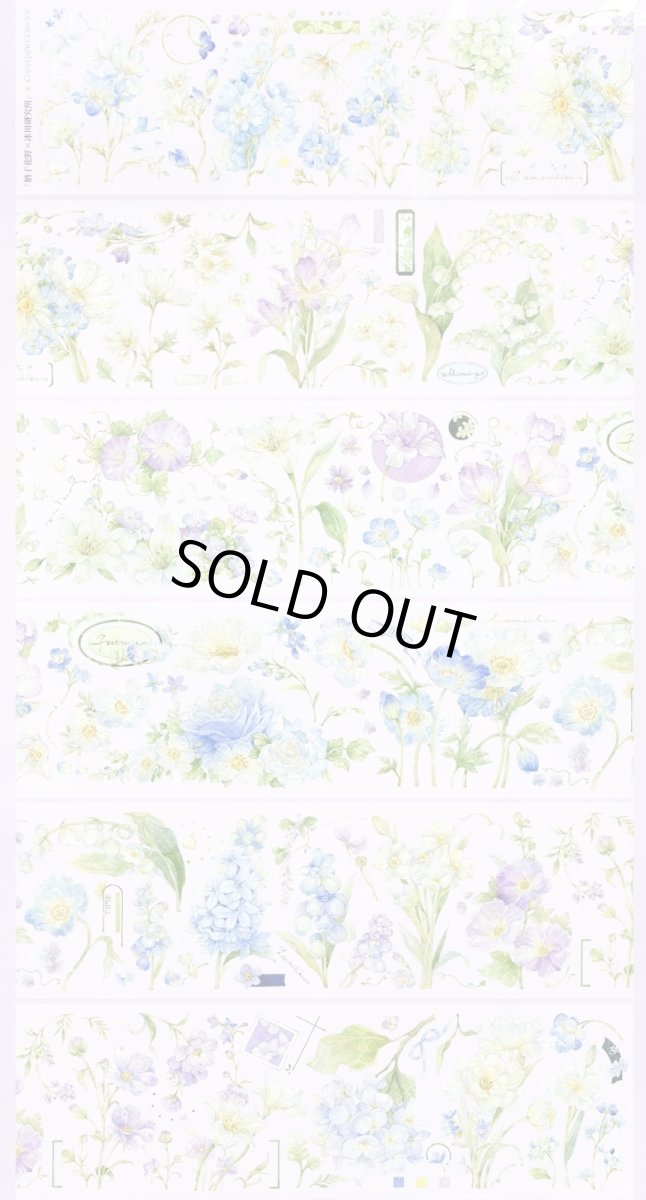 画像1: 【冰川】棲于花野-PET貝殻光 (1)