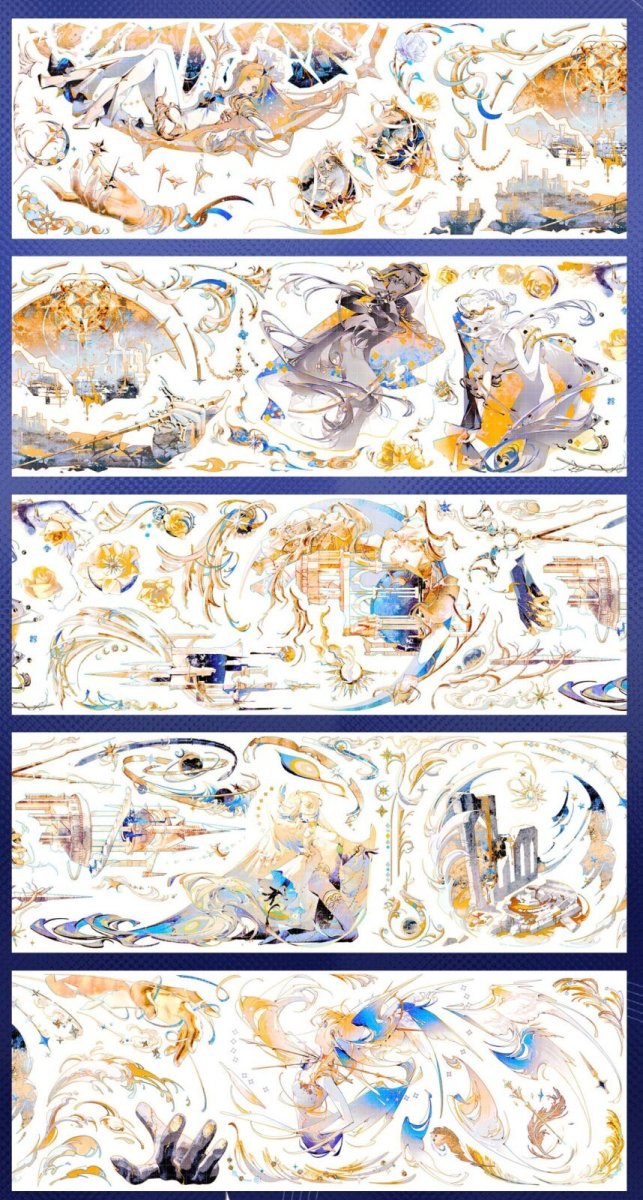 画像1: 【野葵】沈黙日冕-PET貝殻銀 (1)