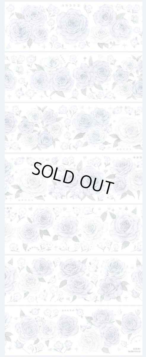 画像1: 【hoshi】淡若雪-PET貝殻光 (1)