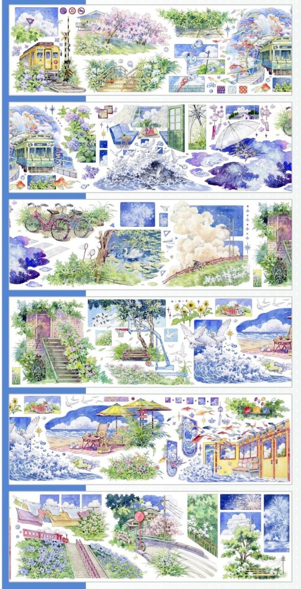 画像1: 【shine】海街拾夢-PET貝殻光 (1)