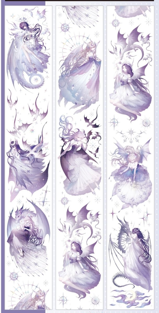 画像1: 【shine】紫夢竜吟-PET貝殻光 (1)