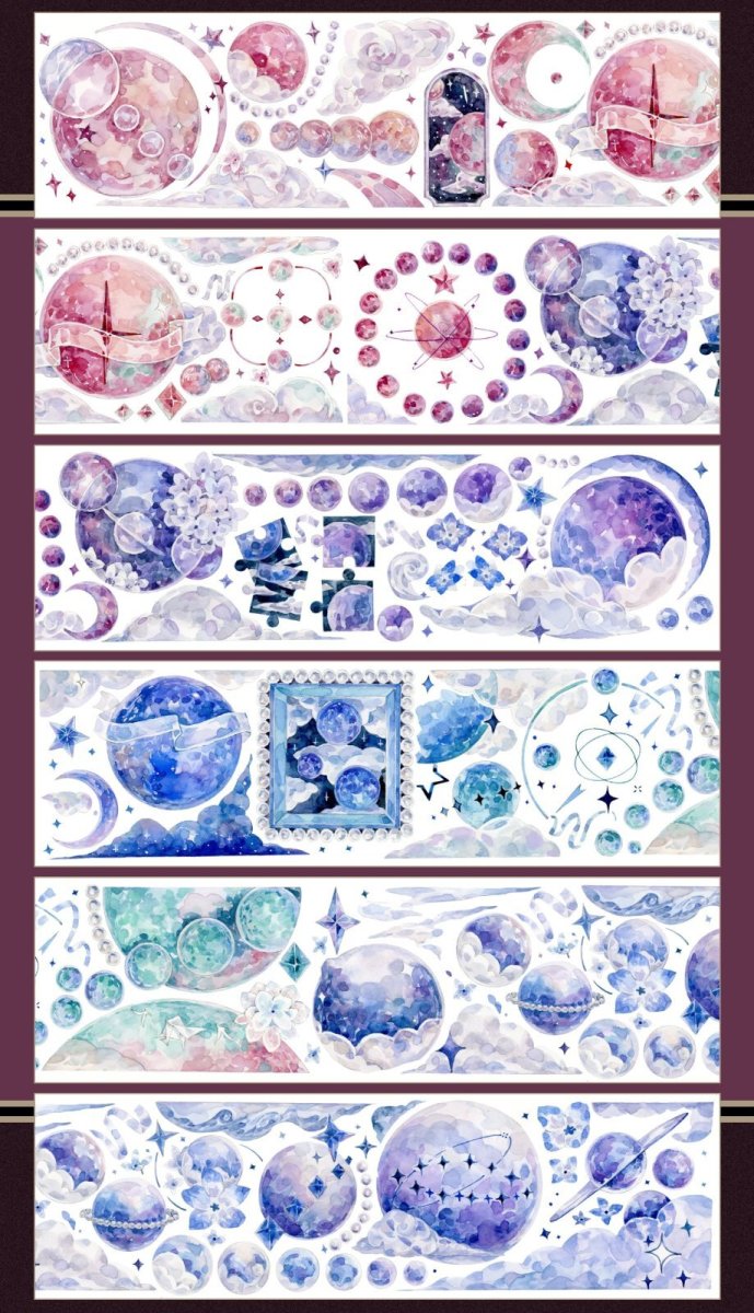 画像1: 【snowflake】星球物語-PET貝殻光 (1)