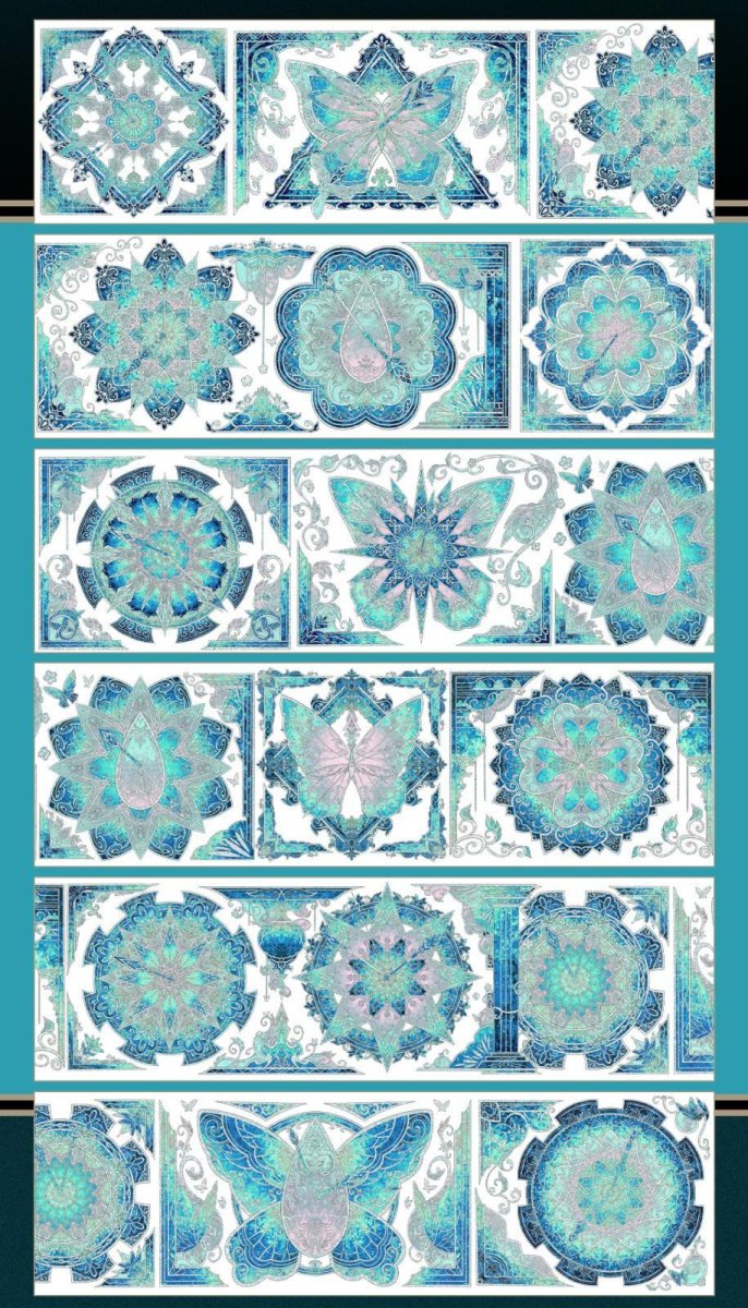 画像1: 【snowflake】花鐘-PET貝殻光 (1)