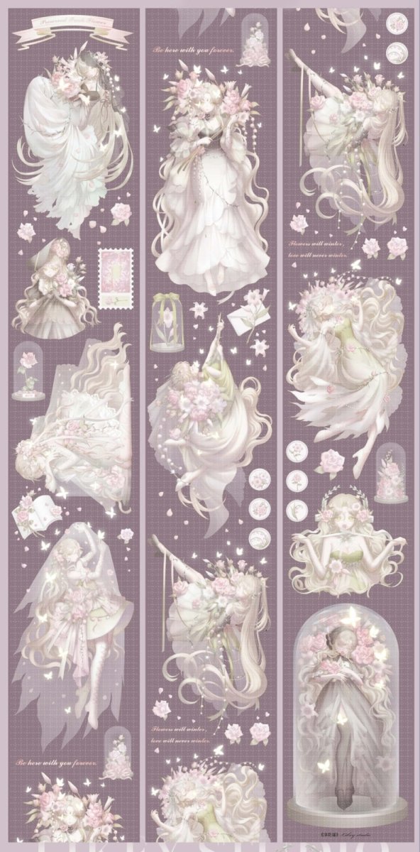 画像1: 【Likey】浮花謠-PET貝殻光 (1)