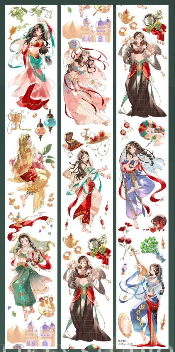 画像1: 【Likey】異域舞娘-PET貝殻光 (1)