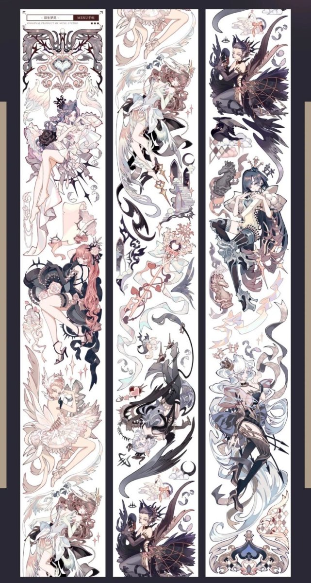 画像1: 【menu】双生夢霊-PET貝殻光 (1)