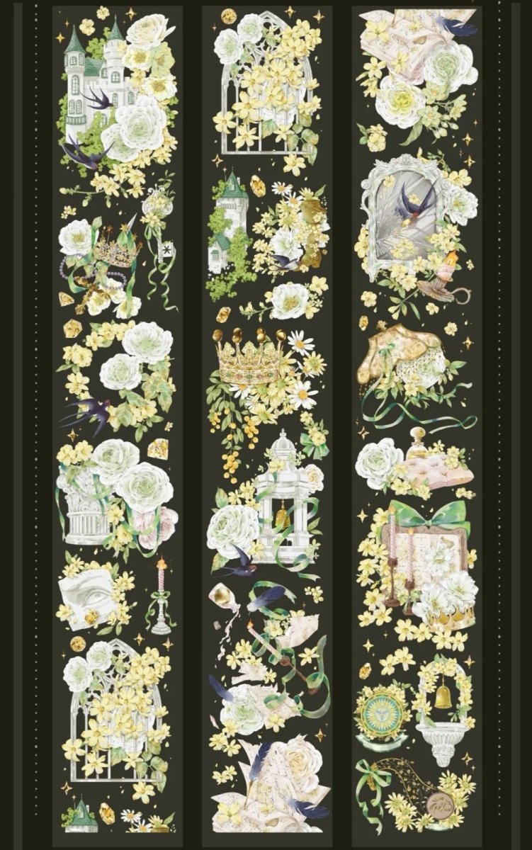 画像1: 【花染所】霧隱棲語-PET貝殻光 (1)