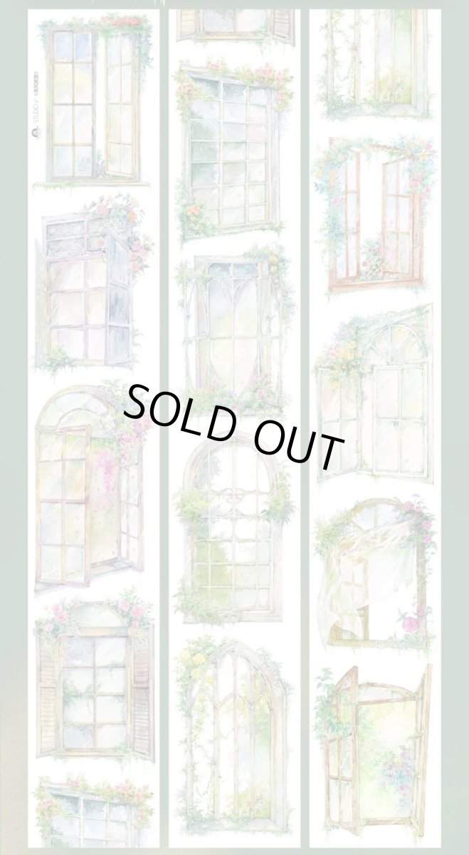 画像1: 【studio6】清風拂窓-PET貝殻光 (1)