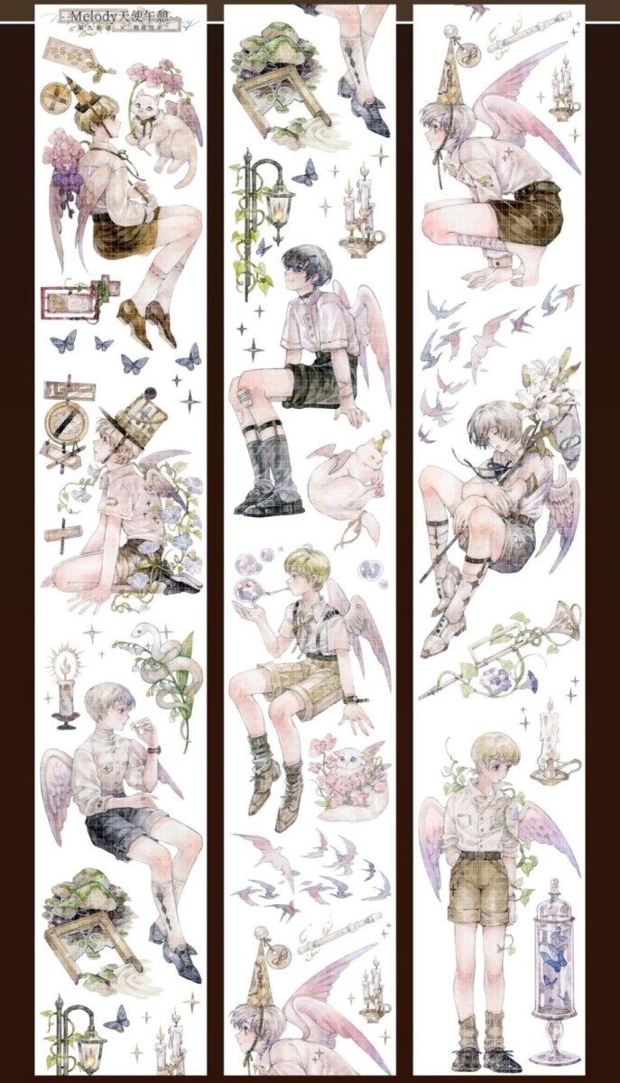 画像1: 【第九航道】天使午憩-PET貝殻光 (1)