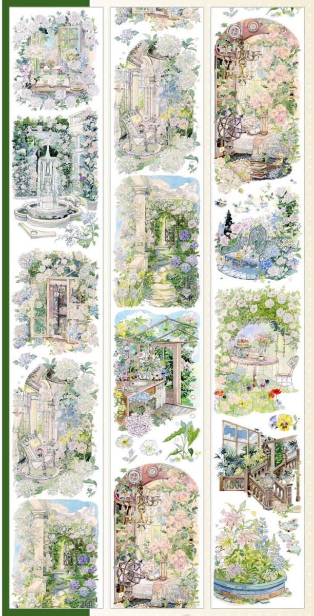 画像1: 【shine】緑蔭回廊-PET貝殻光 (1)