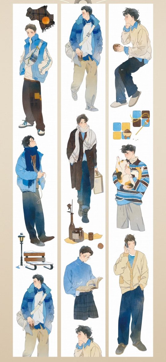 画像1: 【純情男友】藍調時刻-PET貝殻光 (1)