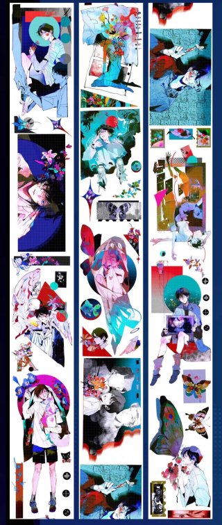 超大量❣️【海外マステ 700g超】カットマステ まとめ売り 装飾マステ人物マステ 超大量❣️【海外マステ 700g超】カットマステ まとめ売り 装飾