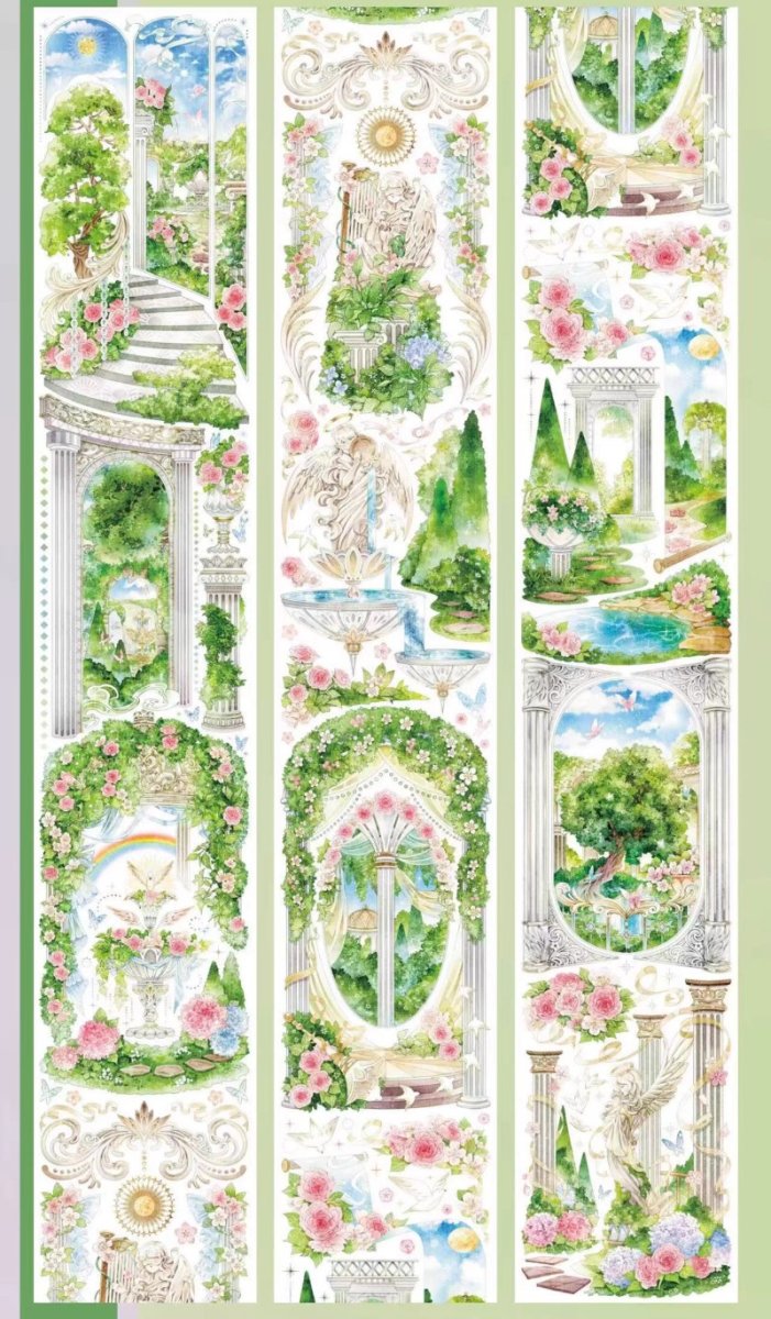 画像1: 【野葵】春神花園-PET貝殻光 (1)