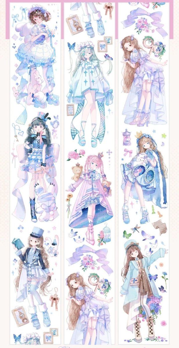 画像1: 【shine】綿花糖甜夢曲-PET貝殻光 (1)