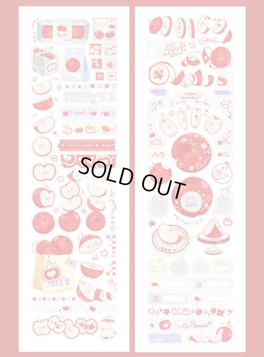 画像1: 【野葵】多C蘋蘋-PET閃砂（ダイカット） (1)