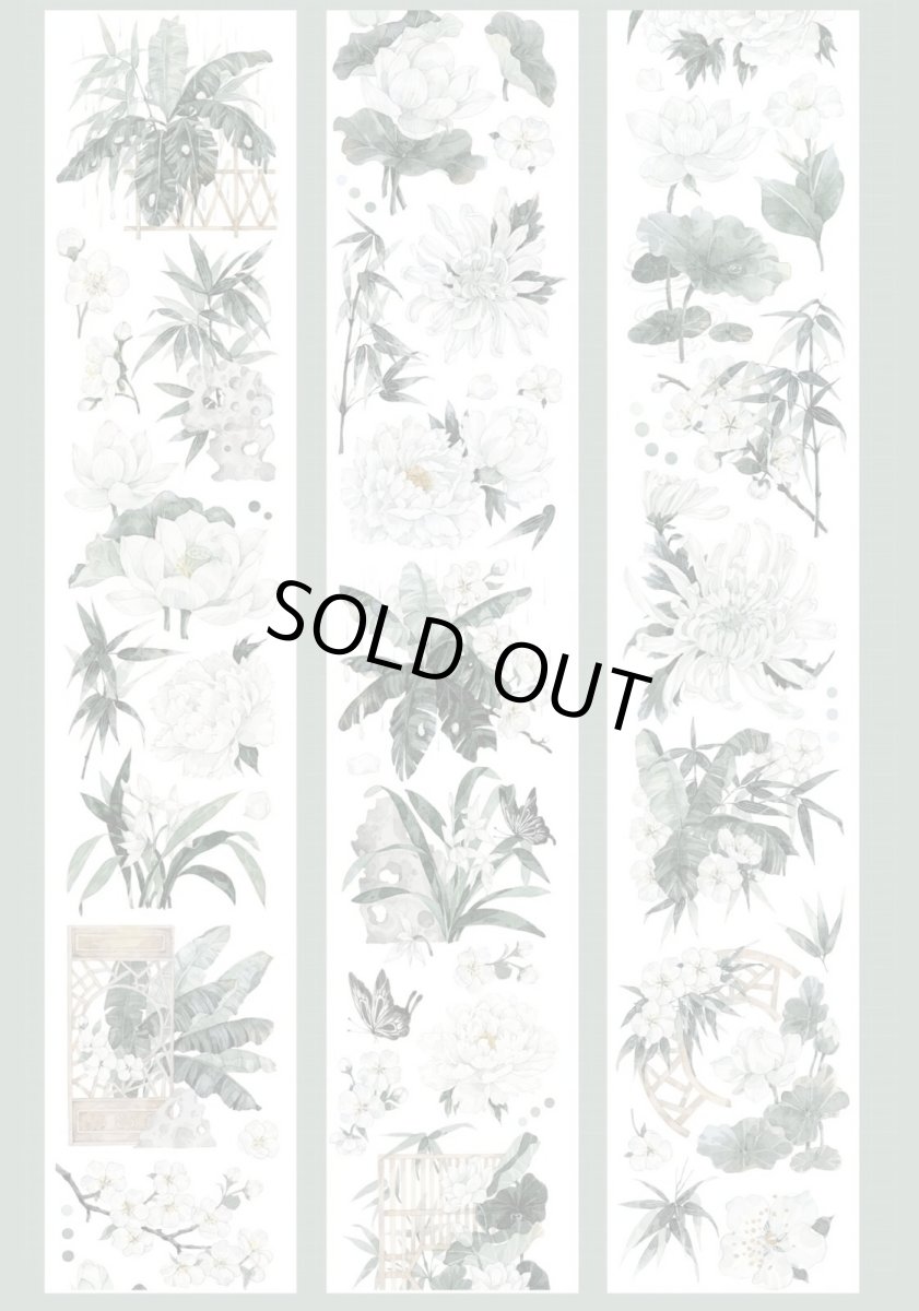 画像1: 【一木一横】清荷雨下-PET貝殻光 (1)