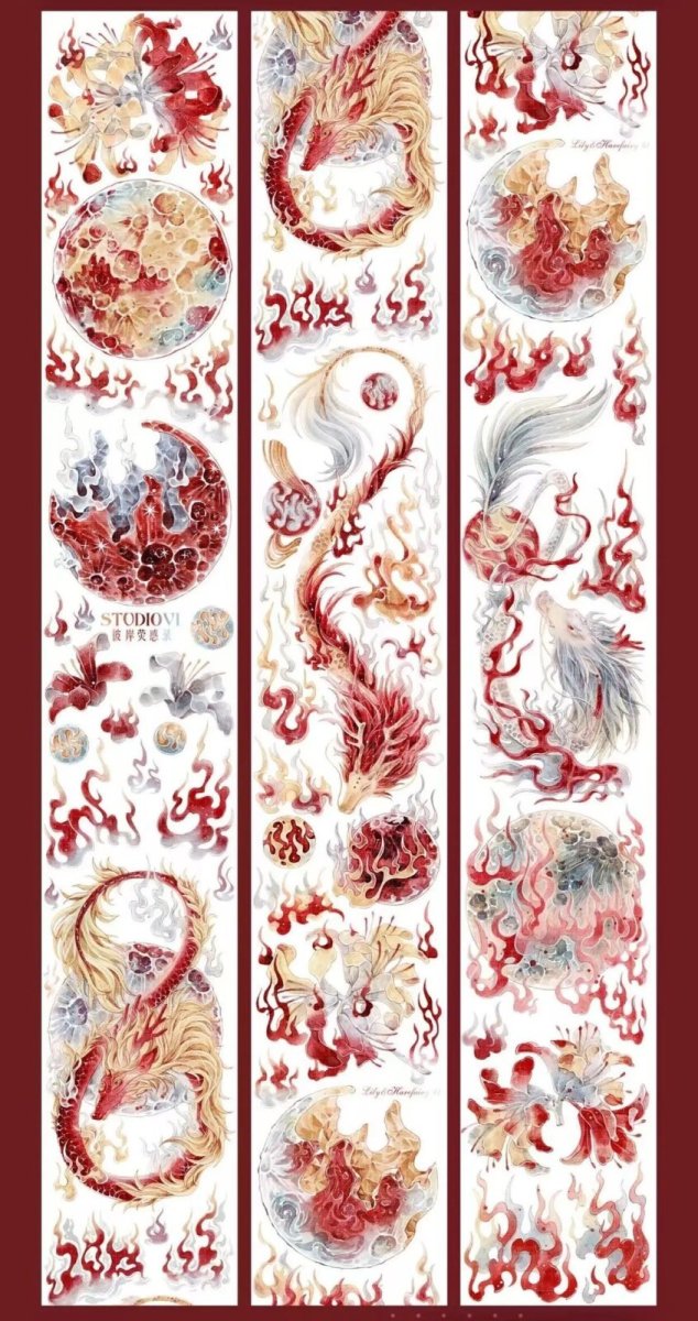 画像1: 【studio6】彼岸瑩惑録-PET貝殻光 (1)