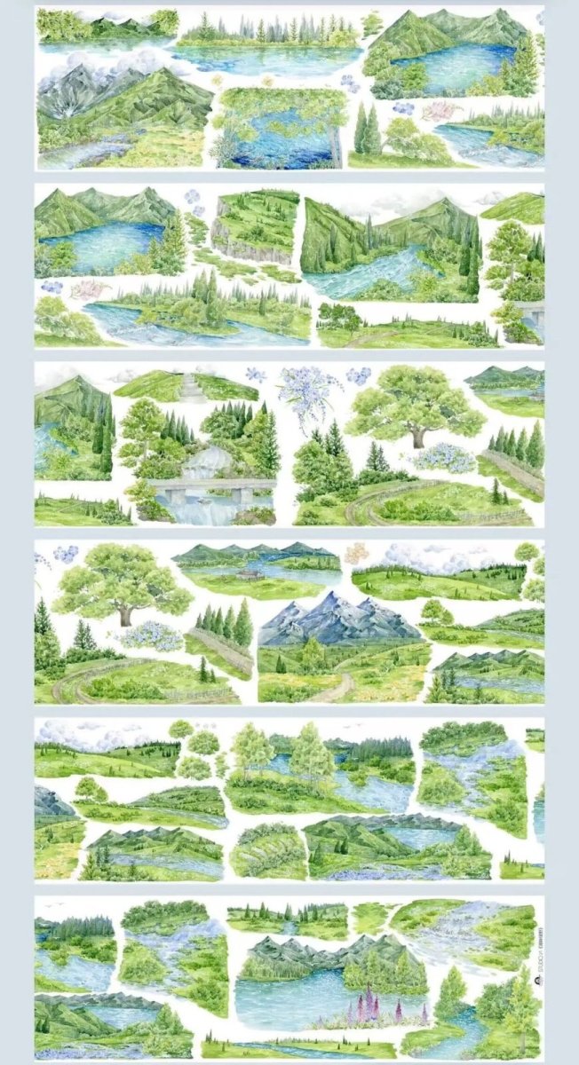 画像1: 【studio6】湖畔緑野-PET (1)