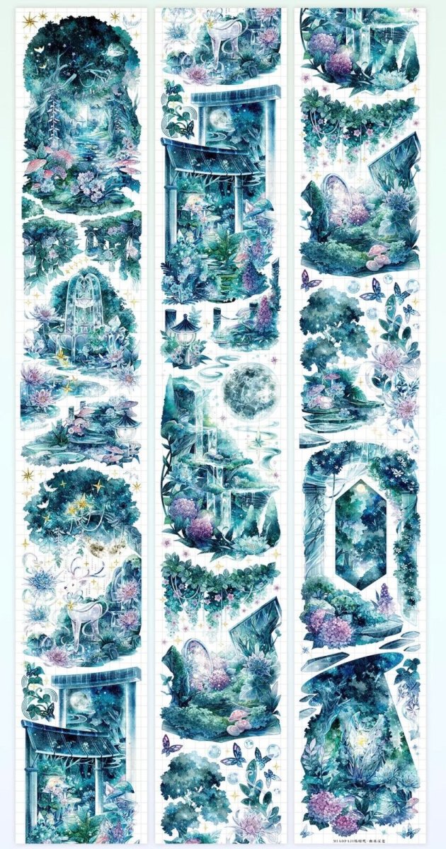 画像1: 【miaopaji】幽林深処-PET貝殻光 (1)