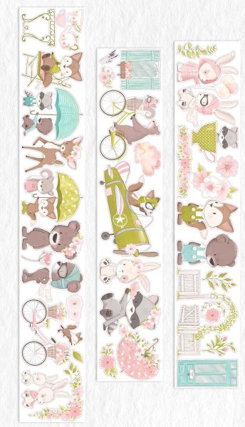 WT】友誼森林-PET（ダイカット） - 沼のオアシス 海外マステのカット販売店