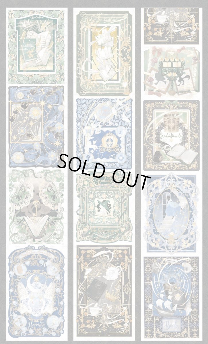 画像1: 【moodtape】魔力月光-PET镭射銀 (1)