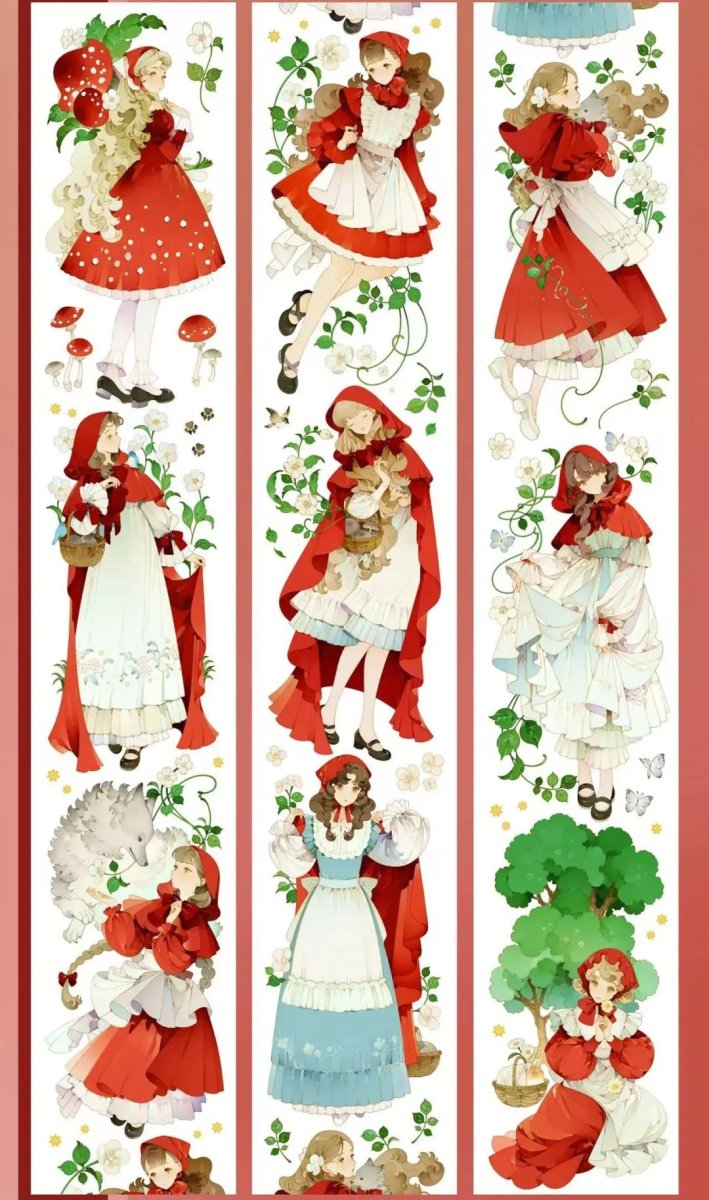 画像1: 【野葵】小紅帽-PET貝殻光 (1)