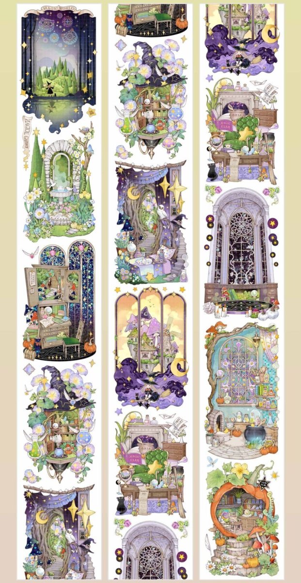 画像1: 【shine】星塵魔法屋-PET貝殻光 (1)