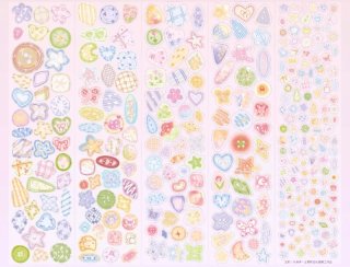 PET 6cm×6m 圈圈圆圆 ダイカット加工 海外マスキングテープ マスキングテープ - 沼のオアシス 海外マステのカット販売店