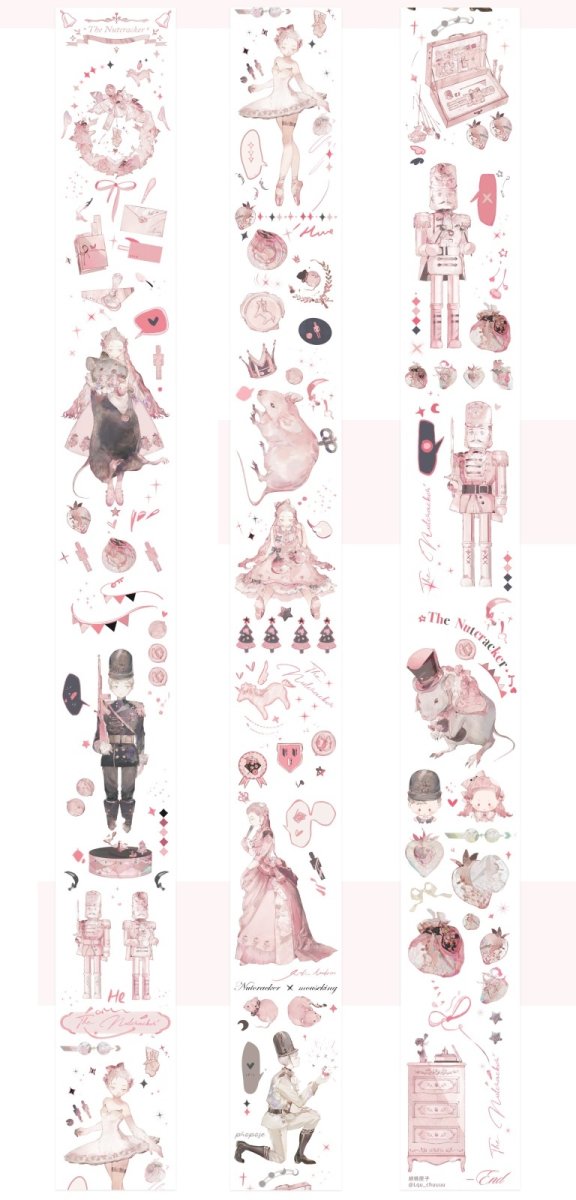 画像1: 【七日信】胡桃夾子-PET貝殻光 (1)