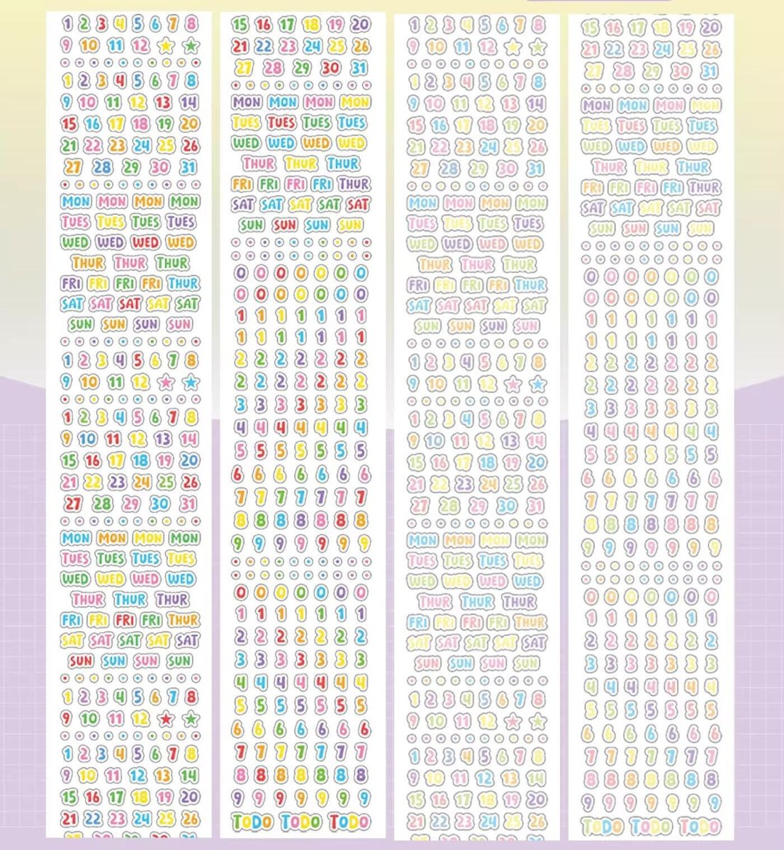 画像1: 【柑橘】是日付呀-PET（ダイカット） (1)