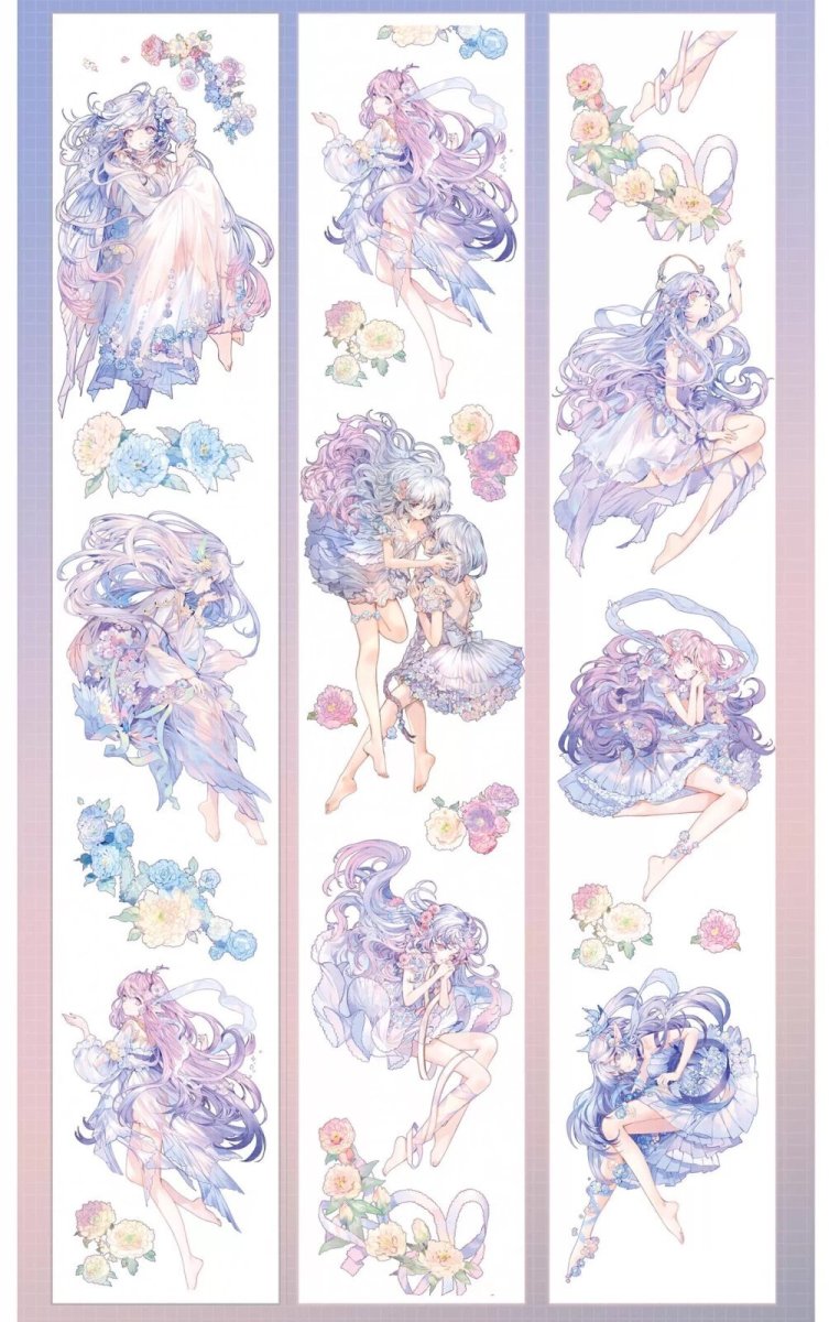 画像1: 【一木一横】瑩瑩朝露-PET貝殻光 (1)