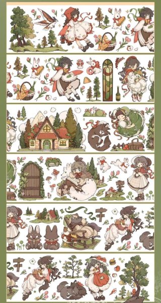 沼のオアシス 海外マステのカット販売店