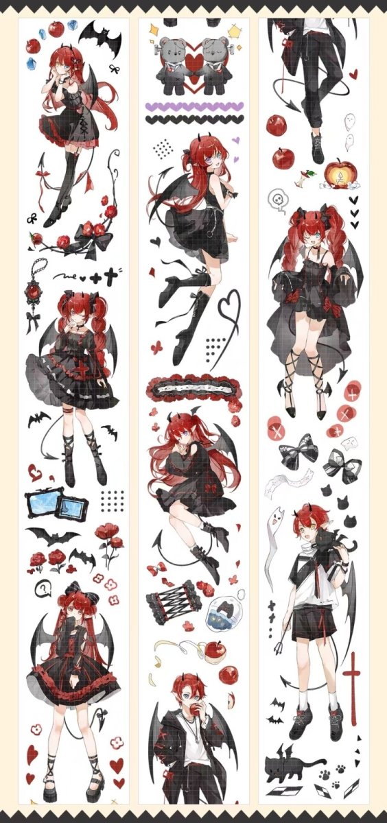 画像1: 【当季限定】悪魔集会-PET貝殼光 (1)