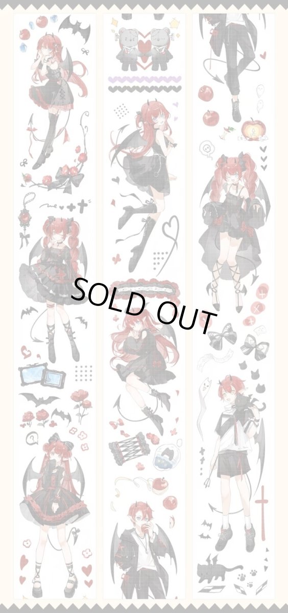 画像1: 【当季限定】悪魔集会-PET貝殼光 (1)