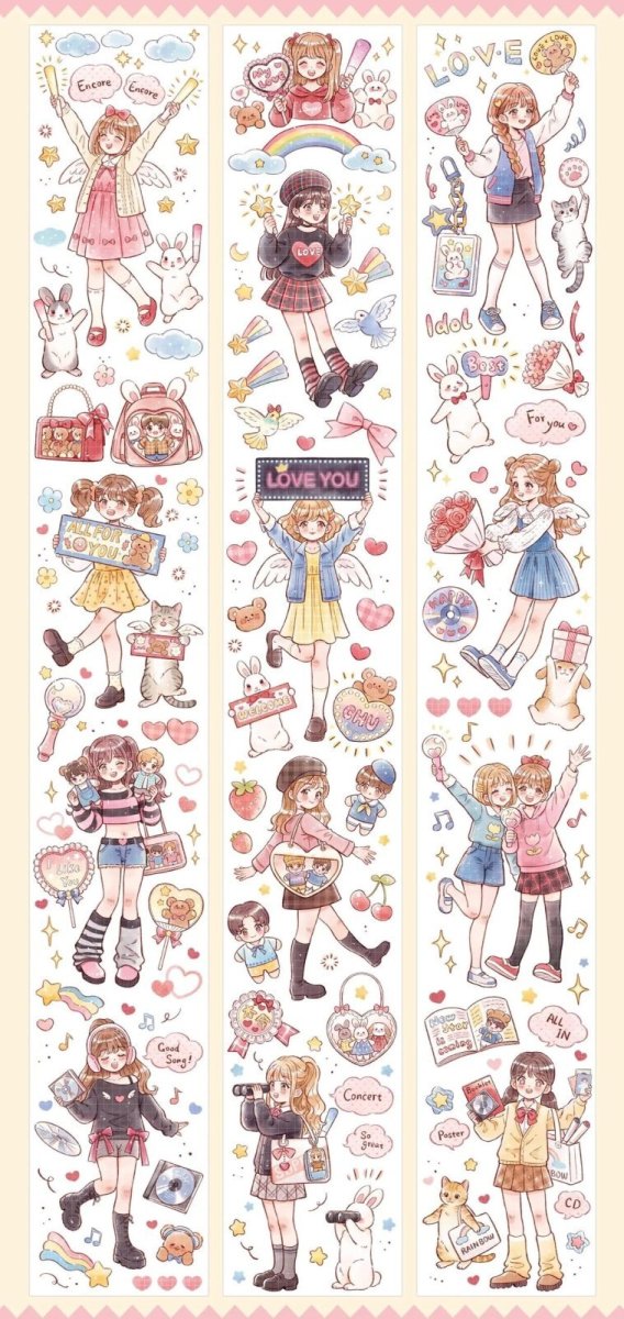 画像1: 【当季限定】追星日常-PET貝殼光 (1)