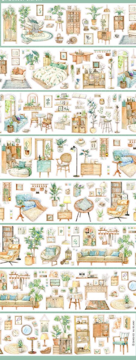 画像1: 【新七天】中古家具-PET（ダイカット） (1)