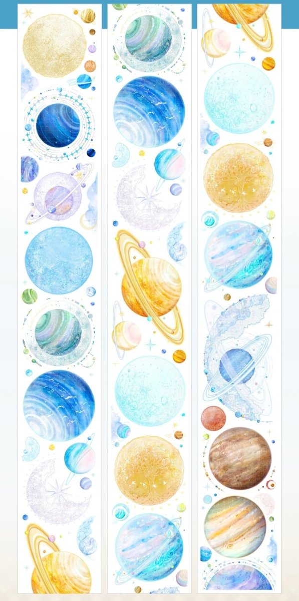 画像1: 【studio6】無垠星際-PET貝殻光 (1)