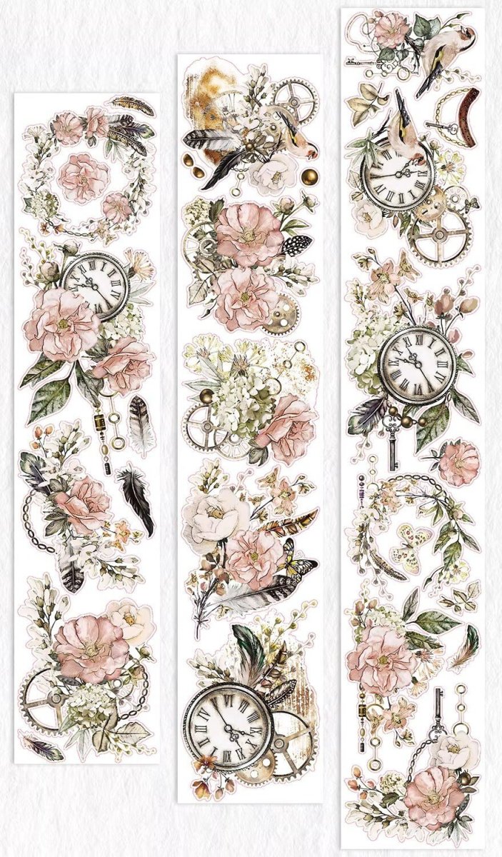 画像1: 【WT】薔薇叙事集-PET透明（ダイカット） (1)