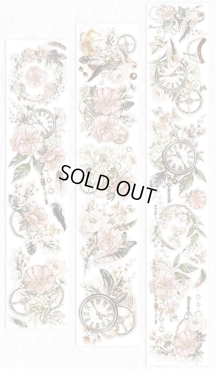 画像1: 【WT】薔薇叙事集-PET透明（ダイカット） (1)