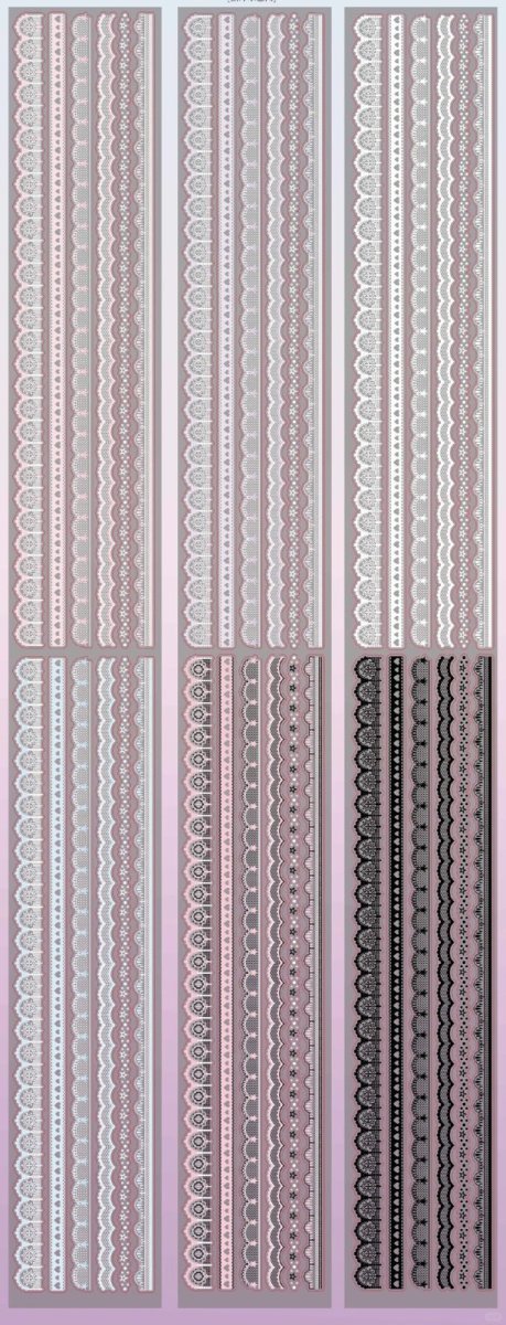 画像1: 【DILIS】繾綣花辺-PET覆細閃（ダイカット） (1)