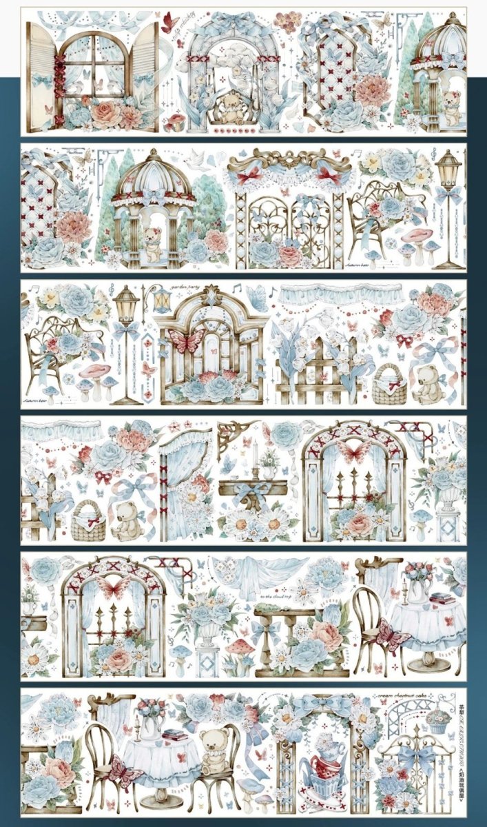 画像1: 【茶梨】奶油玩偶屋-PET貝殻光 (1)