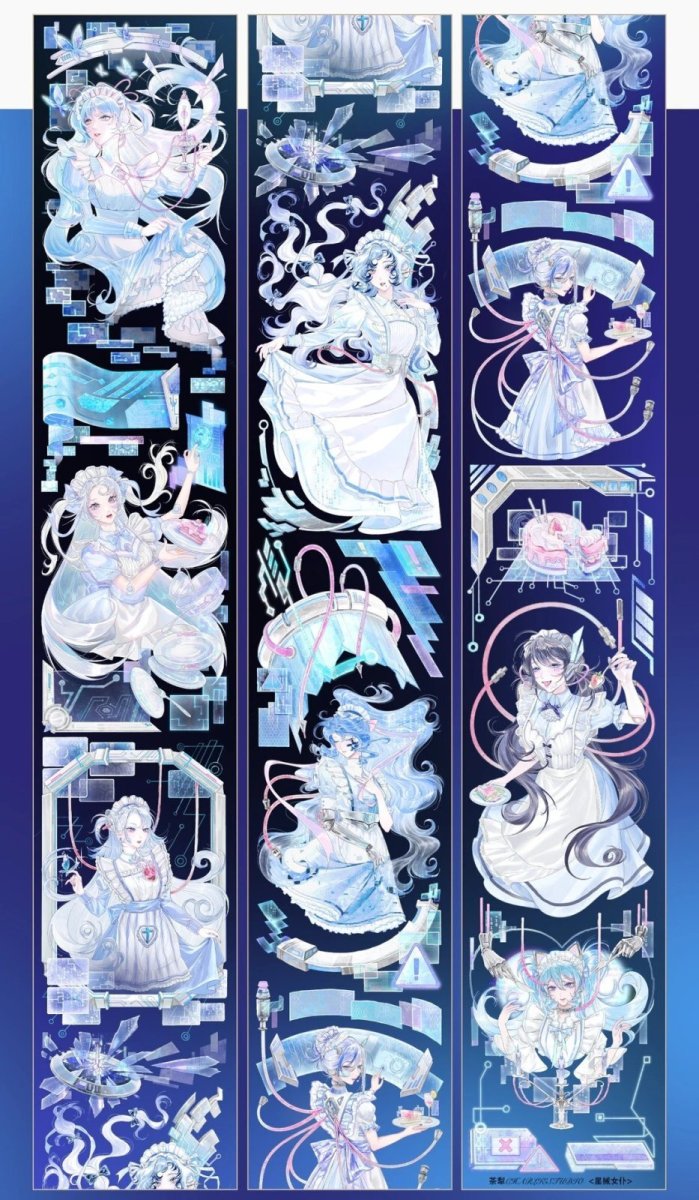 画像1: 【茶梨】星械女僕-PET貝殻銀 (1)